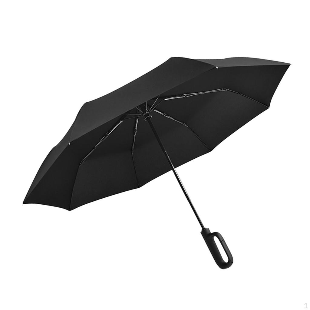 8 Ribs Rain Umbrella Waterproof Folding Business Automatic Opening And Closing for
