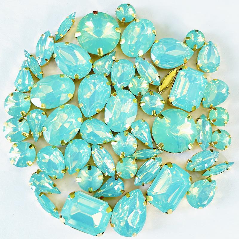 Дерево Липопротеин Мокко Ручная швейная дрель Смешанная форма Сверло-коготь с отверстиями DIY Аксессуары для одежды Ювелирные изделия Аксессуары Стразы Пришиваем бусины