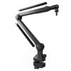 Desktop Boom Arm Mic Stand Height Adjustable Rack C Clip Mount Holder for Office and Home Studio Professional Use
