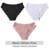 3Pcs/set  Cotton Patchwork Lace Panties Women Comfortable Briefs S-2XL Ladies Low-Rise Underwear Soft Underpants Lingerie