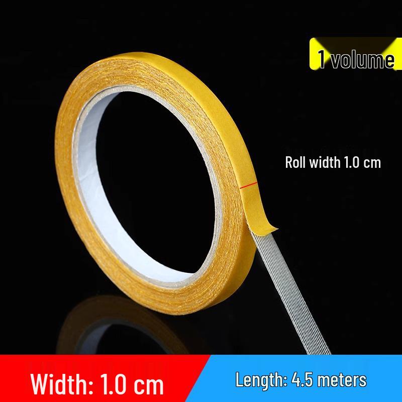 High Viscosity Transparent Double-Sided Tape - Waterproof, Strong Adhesive, No-Trace Carpet Splicing & Balloon Stick Tape.