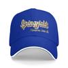 Springfield City Massachusetts Casual Baseball Cap Outdoor Sports Trucker Hat Spring Breathable Street Style Snapback Cap