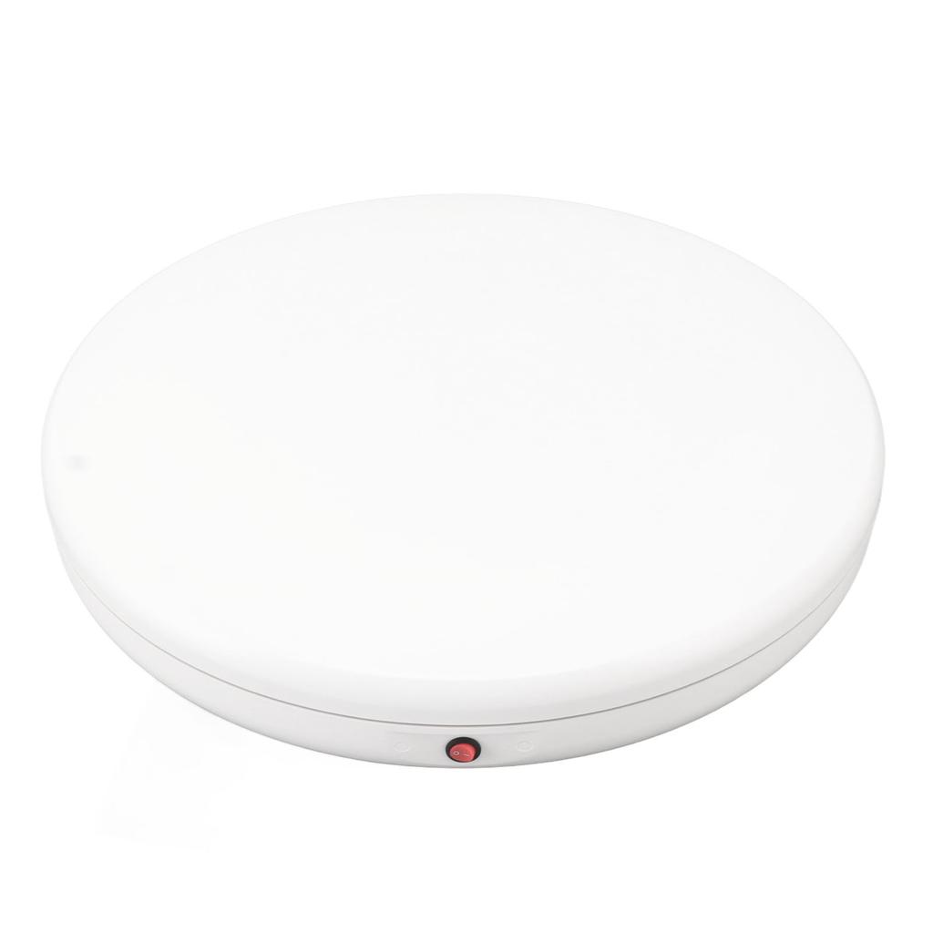 Motorized Display Turntable Remote Control Display Stand 45cm 100‑240V for Photography EU Plug