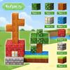 Набор детских магнитных кубиков My Block World - Первобытный лес