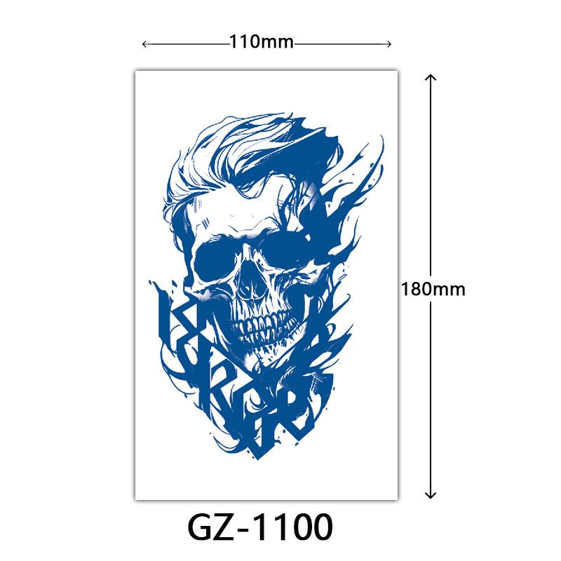 Соковые тату-наклейки, Растительные тату-наклейки, Полуперманентные тату-наклейки с английскими буквами Тату