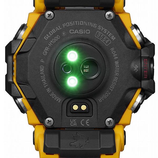 Casio Мужские часы G-SHOCK GPR-H1000-9JR [G-SHOCK MASTER OF G Series Rangeman] круглые желтые цифровые