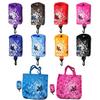 Large Capacity Shopping Handbag Foldable Floral Bag Tote Grocery Storage Pouch