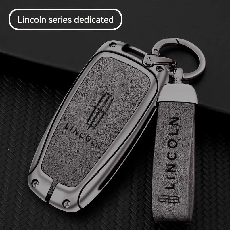 TPU Car Key Cover Case Bag for Lincoln Continental MKC MKZ MKX Navigator Z Nautilus Aviator Corsair 2017 2018 2019 2022 Keychain Q4