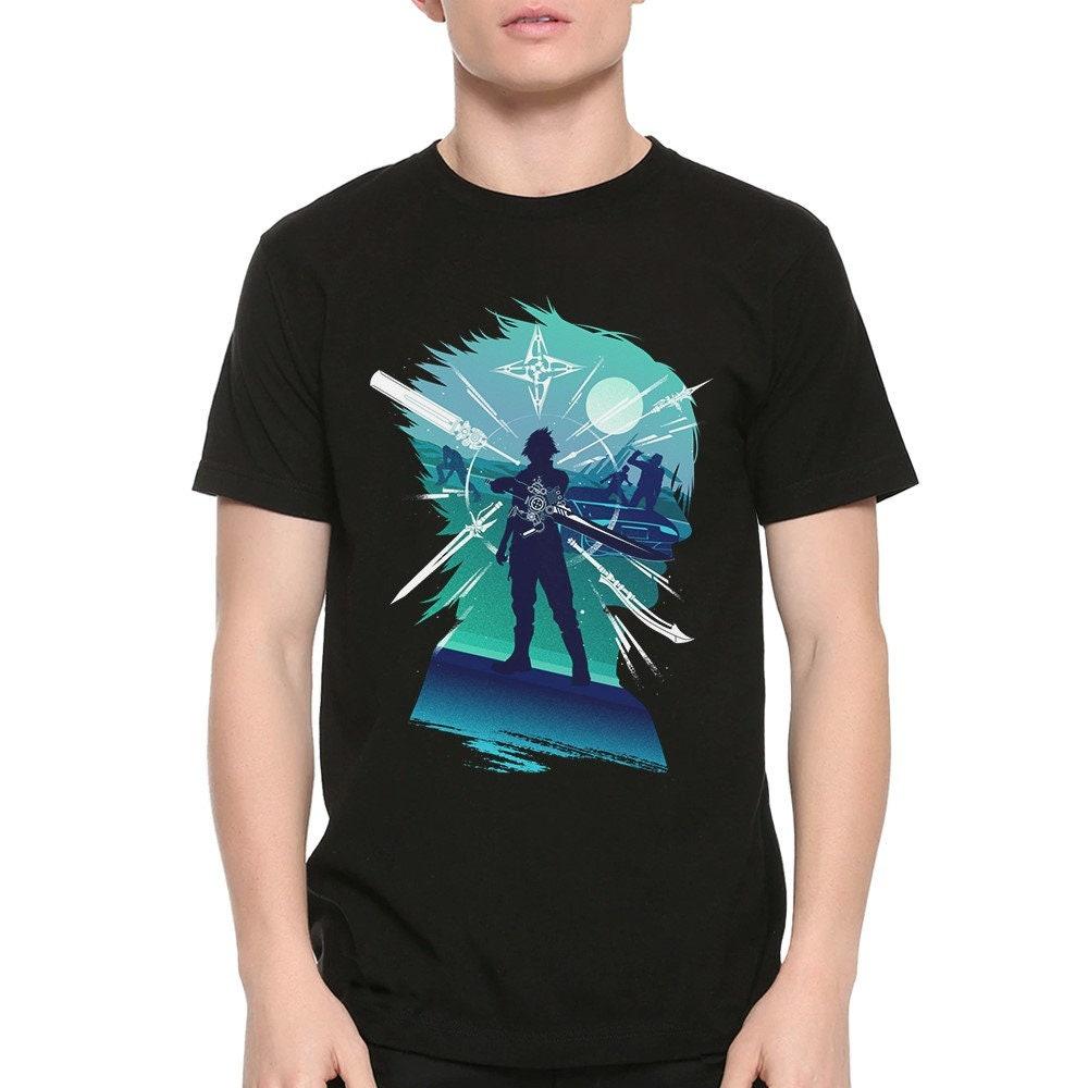 Футболка Final Fantasy XV Noctis Lucis Caelum, Мужские Женские Размеры (met-195)
