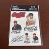 BTS Coca-Cola V Тэхён Оригинальная декоративная наклейка Редкое лимитированное издание