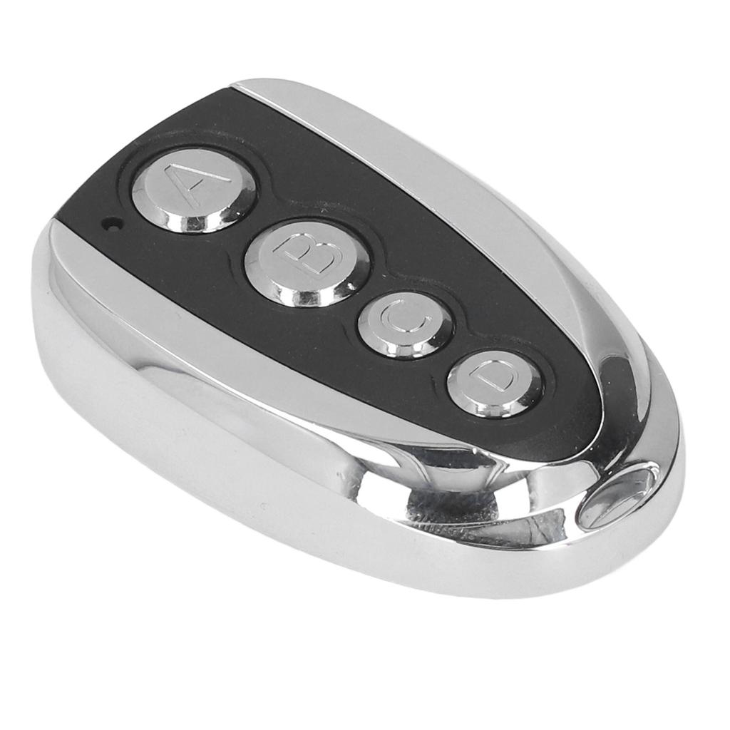 Garage Door Remote Control Opener 433MHz 4 Buttons Anti Theft with Key Chain for Curtain Doors