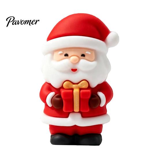 Mini Christmas Figurines 50Pcs Figurines, Santa Snowman Elf Gnome Ornaments, Gingerbread Man Deer Emotional Gift Bag Fillers for Holidays Support