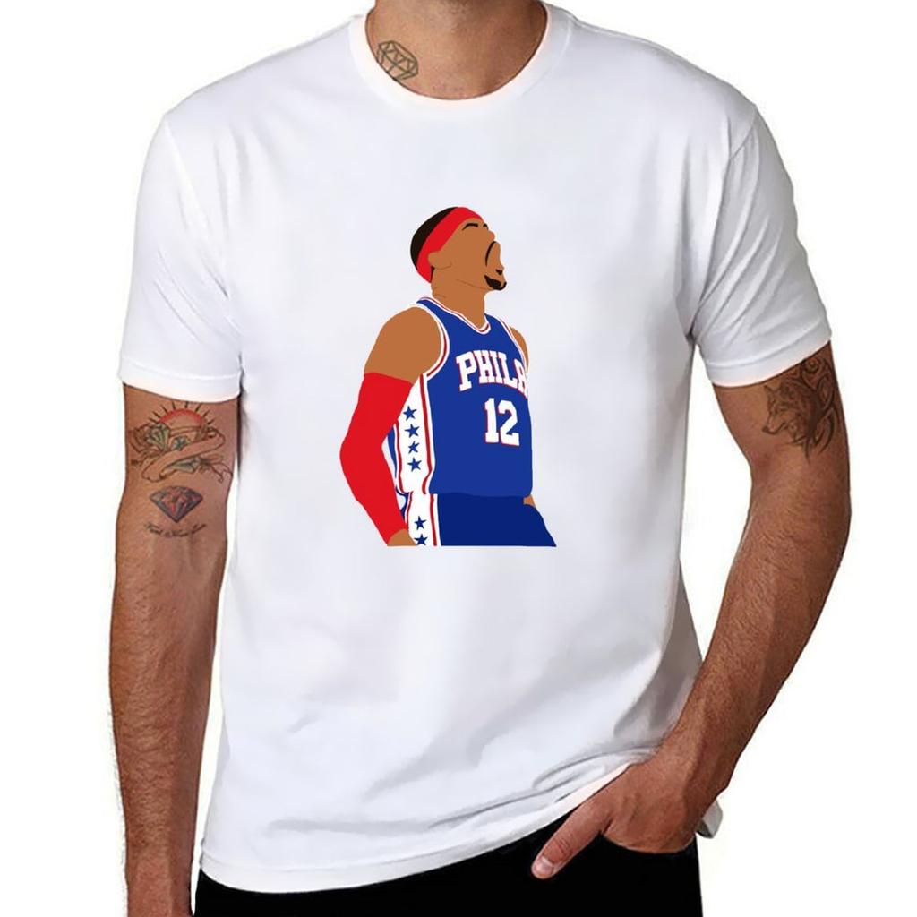 Тобиас Харрис 76ers Sixers Филадельфия Футболка Модная Простая Повседневная Футболка