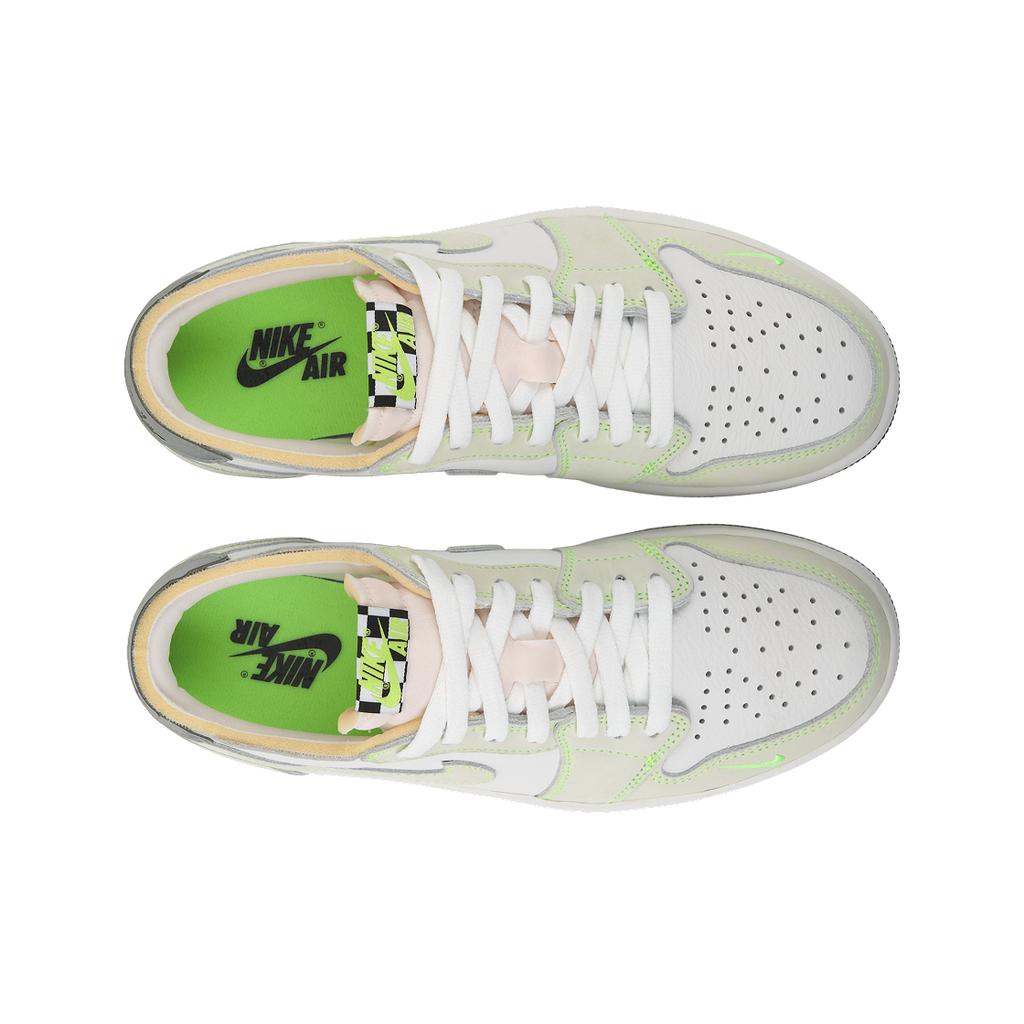 Air Jordan 1 Retro Low OG Ghost Green Мужские кроссовки Белый Черный DM7837-103