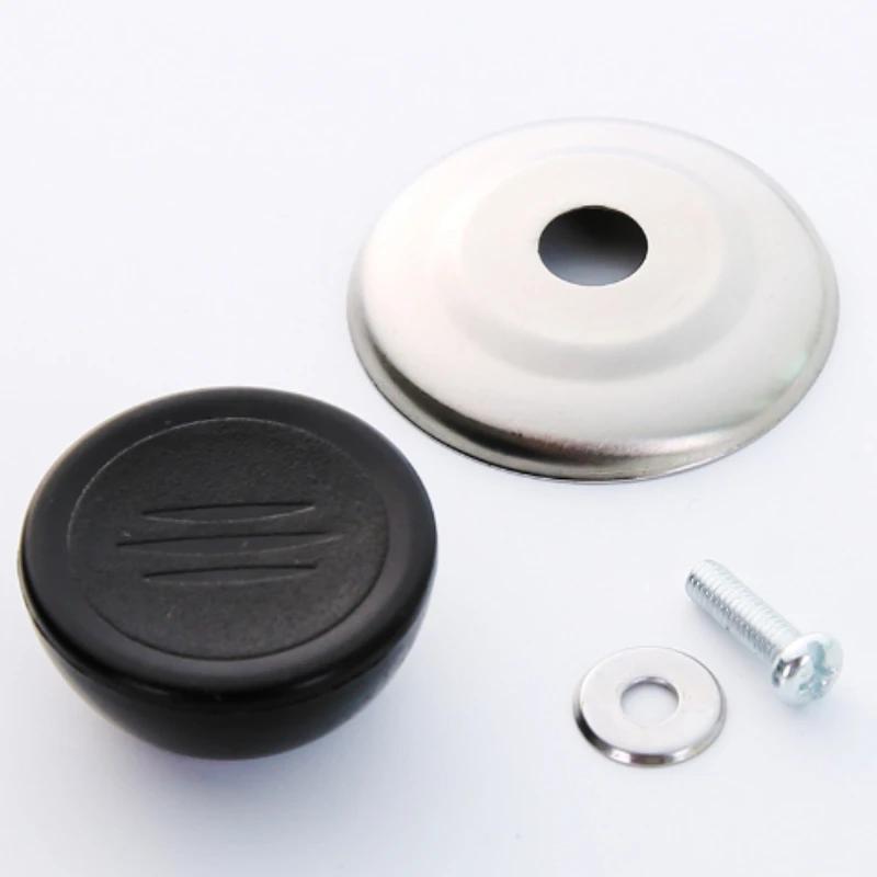 1/3pcs Pot Lid Cap Top Bead Plastic+Stainless Steel Replaceable Universal Pot Lid Handle Anti Scald Kitchen Accessories