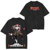 Zenless Zone Zero Unisex Washed Oversize TShirt Unisex Unisex Streetwear Y2k Cotton Anime Graphic Short Tshirt