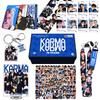 Skzoo Stray Kids Fan Gift Box With Karma Album Keychain Stickers And Peripheral Set Featuring Felix Hyunjin Collectibles