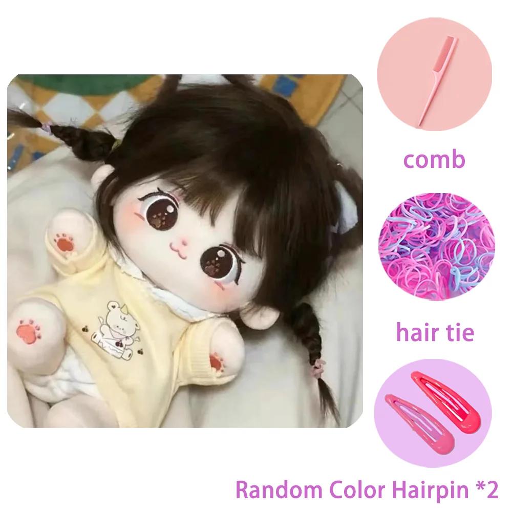 20 см Мяомяо Девушка Плюшевые Игрушки Кукла Идол Мягкое Тело Может Переодеться Фанаты Коллекция Дети Подарок На Хэллоуин