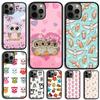 Милый Чехол для Телефона с Совами для iPhone 17 Air 15 16e 14 13 Pro Max Coque 12 11 Pro Max PLUS