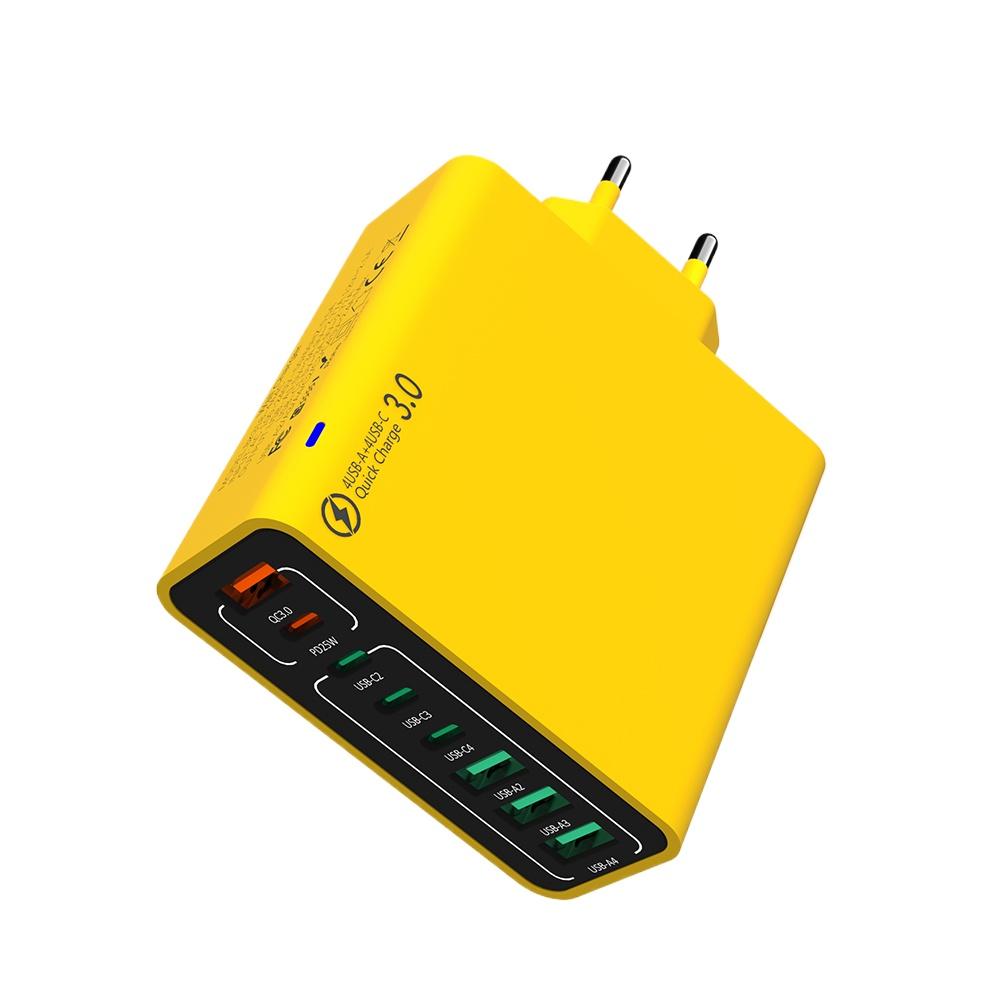 65 Вт USB зарядное устройство для быстрой зарядки Type C PD зарядное устройство для мобильных телефонов дорожный адаптер питания для iPhone 14 15 16 Xiaomi Samsung Oneplus Huawei