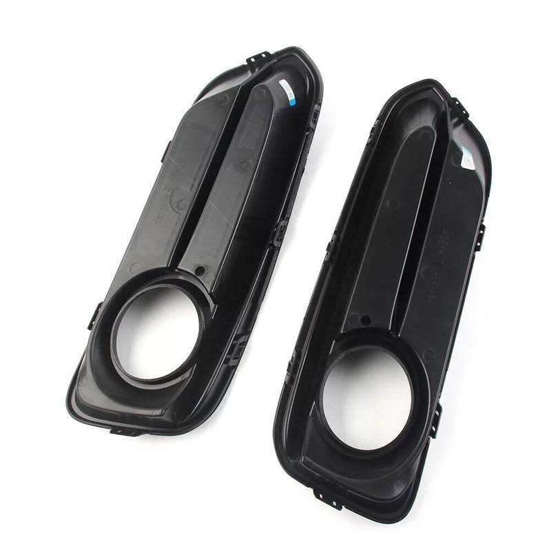 2x Front Bumper Fog Light Grilles for BMW 1 Series F20 F21 Sport Line 2015-2019 LCI 51117371667,51117371668