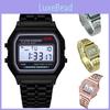 Стильные и модные светодиодные цифровые часы WR F91w стальной ремешок A159 модные часы