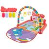 Baby Gym Play Mat with Pedal Piano for 0-12 Months: Early Education & Crawling Toy
