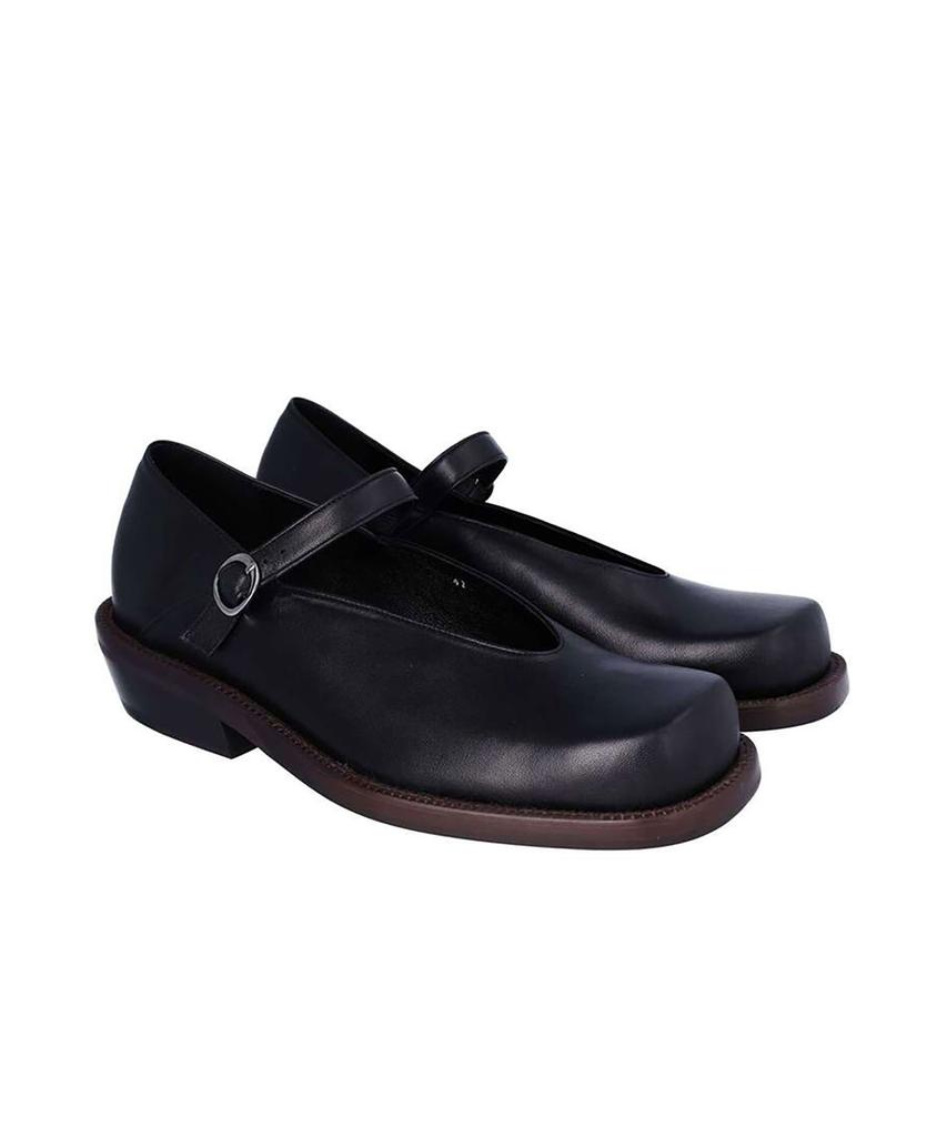 Nuosmiq Balance Mary Jane Loafers (Black) (Type B)