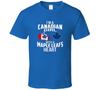 Canadian Girl Maple Leafs Hockey Fan T-Shirt