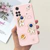 For Xiaomi Poco M4 Pro 4G Case Little Daisy Astronaut Pattern Soft Silicone Covers For Xiaomi Poco M4Pro 6.43"Bumper Phone Cases