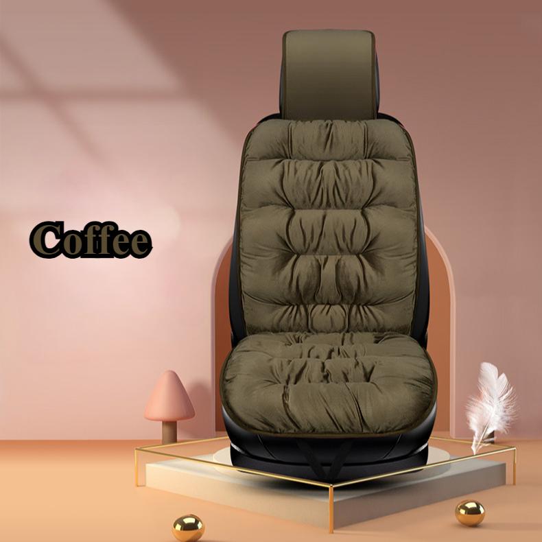 Winter Thickened Down Car Cushion Single Warm Plush One-piece Universal Seat Cushion