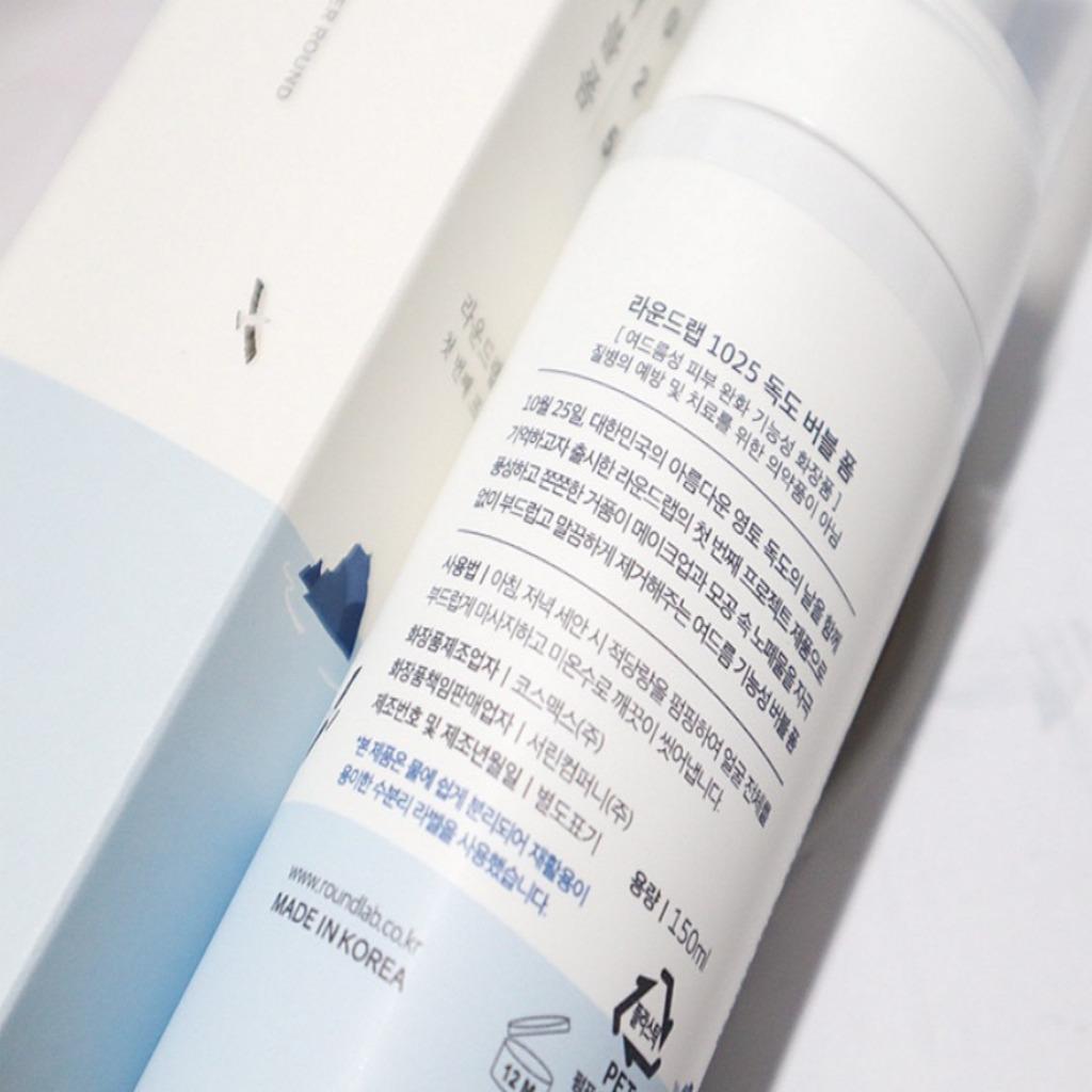 ROUND LAB 1025 DOKDO BUBBLE ПЕНА 150 мл