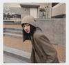 Japanese-Korean Style Warm Knitted Wool Hat for Autumn and Winter - Trendy, All-Match, Fits Large Head Circumference