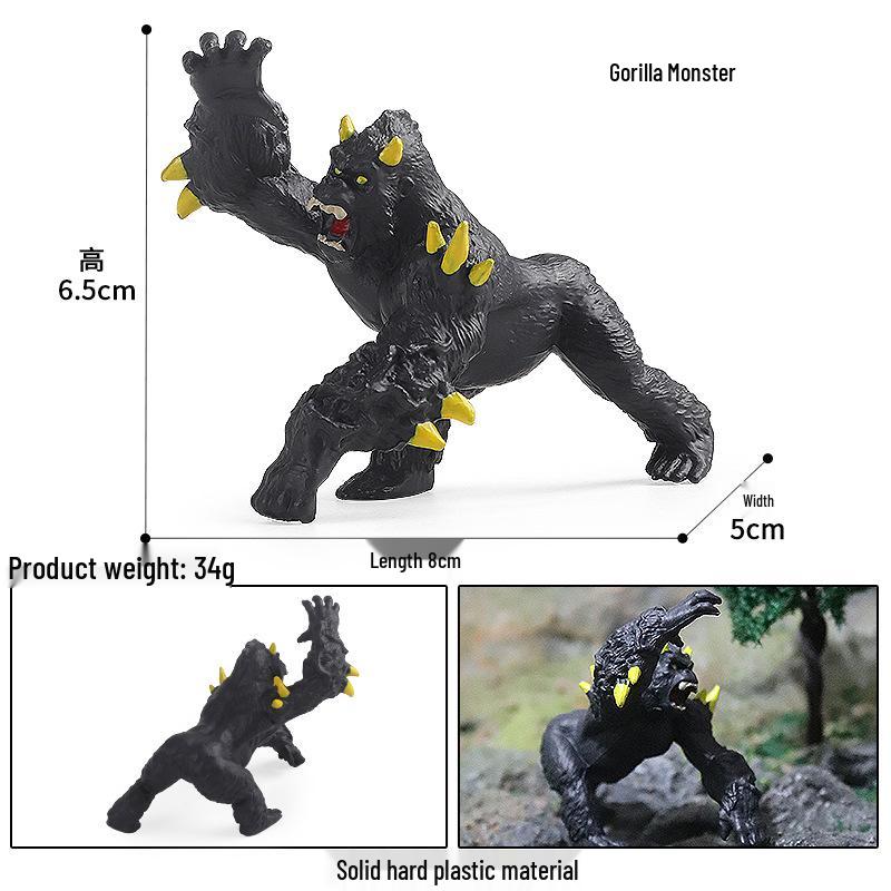 Dinosaur & Dragon Plastic Toy Set: Mythical Animal Figures for Kids