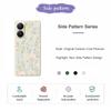 For Xiaomi Redmi Turbo 4 5G/Poco X7 Pro 5G Case Pink Blue Flowers Pattern Printing Straight Edge TPU Phone Back Cover