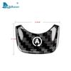 Carbon Fiber Engine Start Stop Button Cover for Mercedes Benz A Class W177 GLB X247 CLA AMG Interior Trim 2019-2023