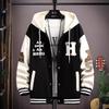 Spring Autumn Men's Jackets Korean Fashion Streetwear Hooded Coats Men Casual Trend Men Clothing Baseball Jackets Men