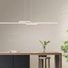 Modern Led Pendant Light Linear Hanging Lamp For Home Dining Room Kitchen Black Deco Suspension Pendant Lamp Fixture