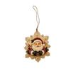 2D Flat  Painting Kit Hand-made Craft Christmas Tree Pendant DIY Christmas Ornament  Home