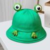Cute Frog Bucket Hat Parent-child Model Summer UV Protection Sun Protection Sunshade Basin Hat Children's Hat Women
