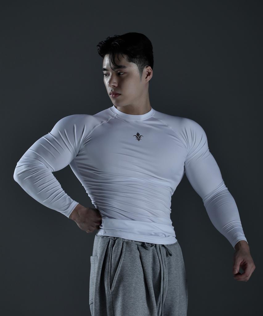 CARMID Compression Functional Techfit Long Sleeve [White]