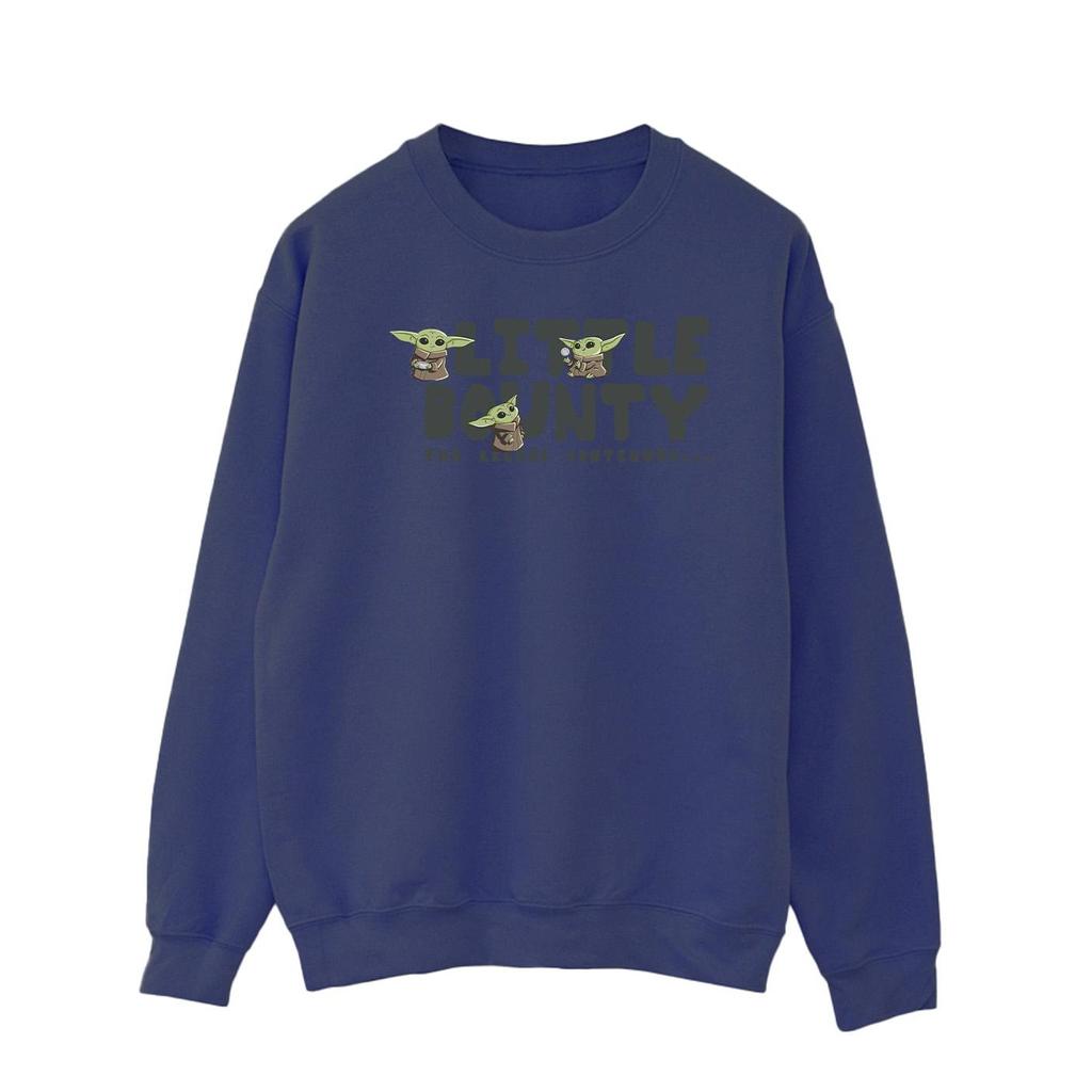 Star Wars The Mandalorian Mens Little Bounty Hunter Sweatshirt
