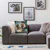 Vikings Lagertha Ragnar Lothbrok Sofa Cushion Cover Velvet Norse Valhalla Warrior Pillow Case Living Room Decoration Pillowcase