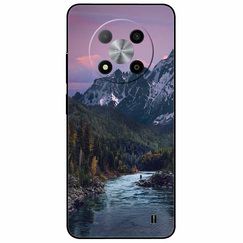 For ZTE Blade A73 5G Case Silicone Tiger Cat TPU Black Bumper Para for ZTE BladeA73 A73 5G Phone Cover Soft Protective Coque