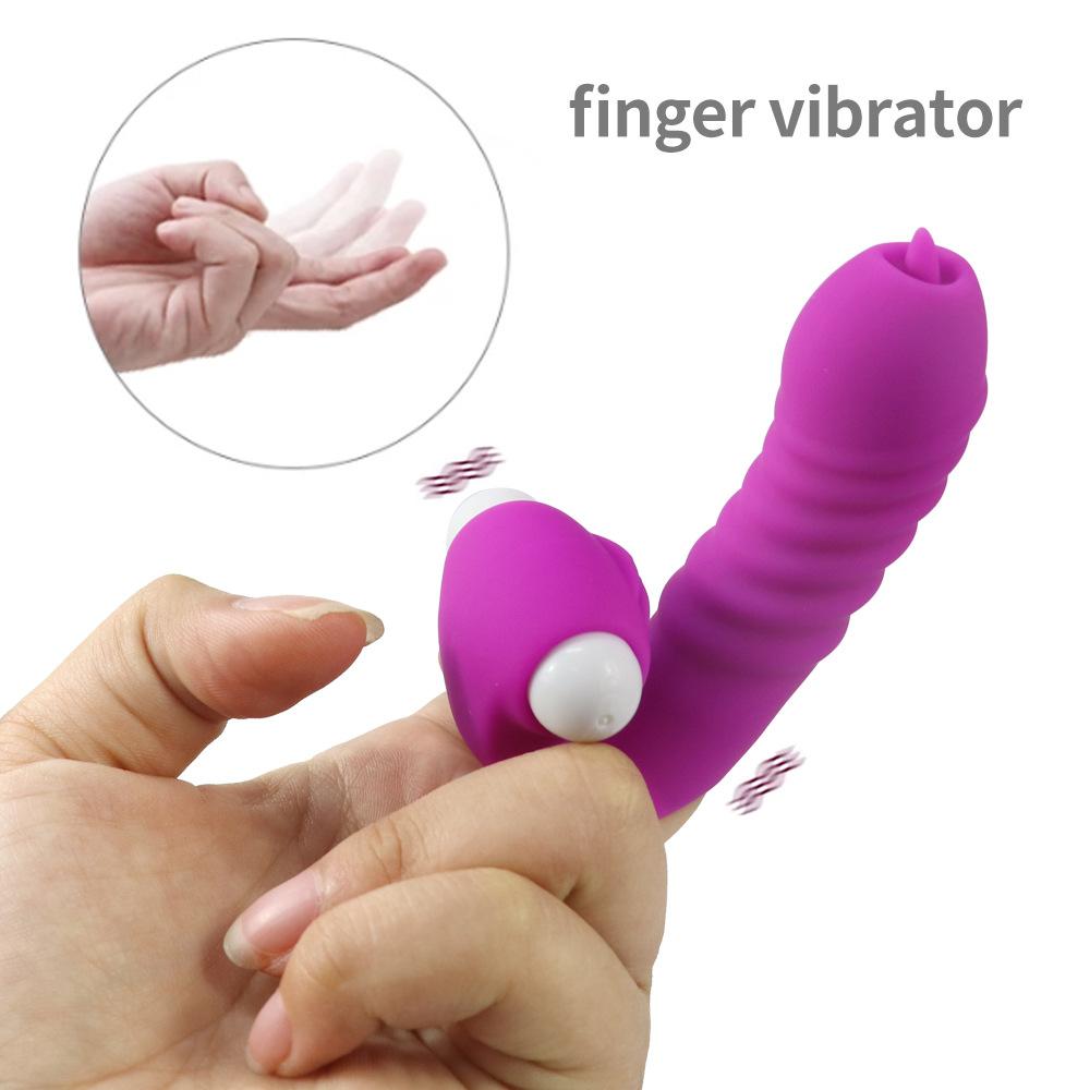 G-spot Sex Toys Tongue Massager Vagina Stimulation Mini Finger Vibrator for Women Erotic Toy Clitoris Stimulator Adult Products