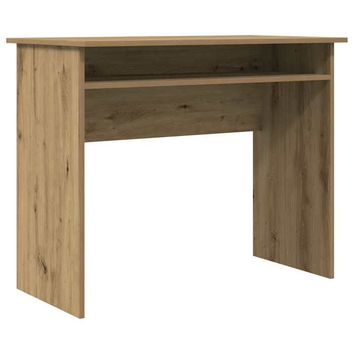 VidaXL Desk Artisan Oak 90x50x74 Cm Engineered Wood, Writing Desk, Computer Desk, Home Office Desk, 855977