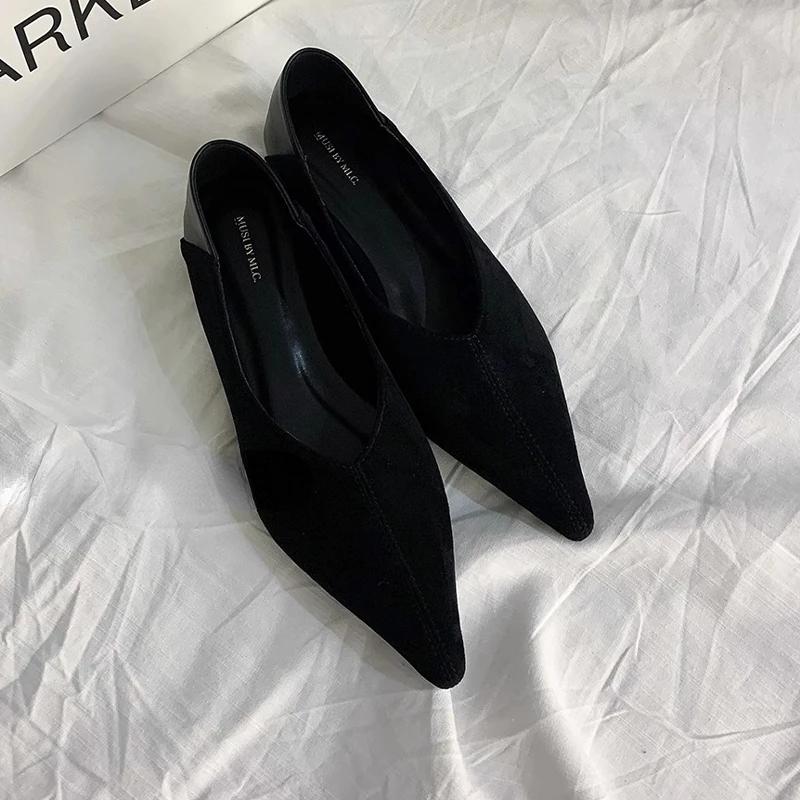 Мокасины женские туфли на плоской подошве с острым носком сексуальные туфли элегантные женские 2024 трендовые неглубокие модные сандалии роскошное платье вечеринка Zapatos