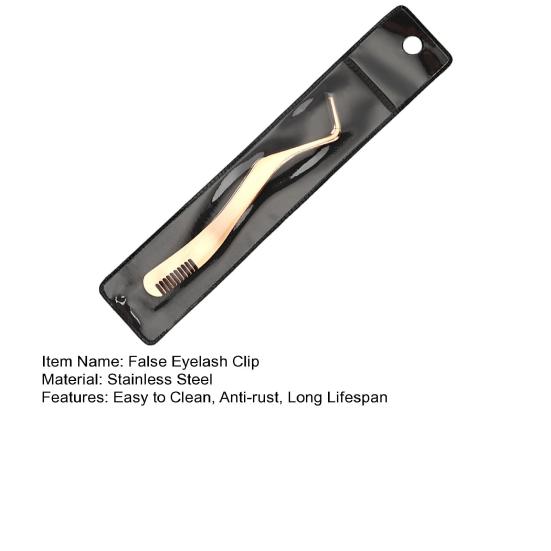 Аппликатор для ресниц из нержавеющей стали, инструмент для точного управления, антикоррозийный, простой в очистке, многофункциональный зажим для накладных ресниц