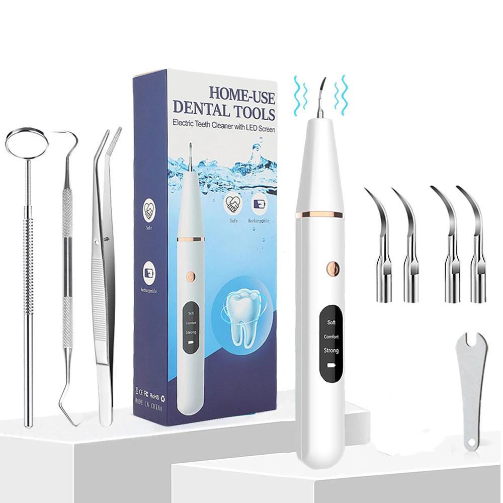 Ультразвуковой зубной скалер для зубов, средство для удаления пятен зубного камня, электрический звуковой очиститель зубов, удаление зубного камня