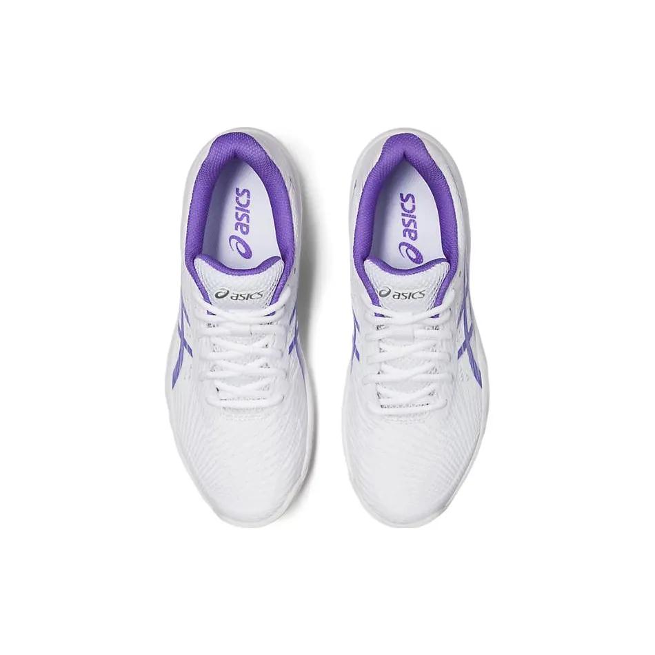 Asics Womens Gel Game 9 'White Amethyst' (women's sizes) White / Amethyst Tennis Shoes 1042A211 101